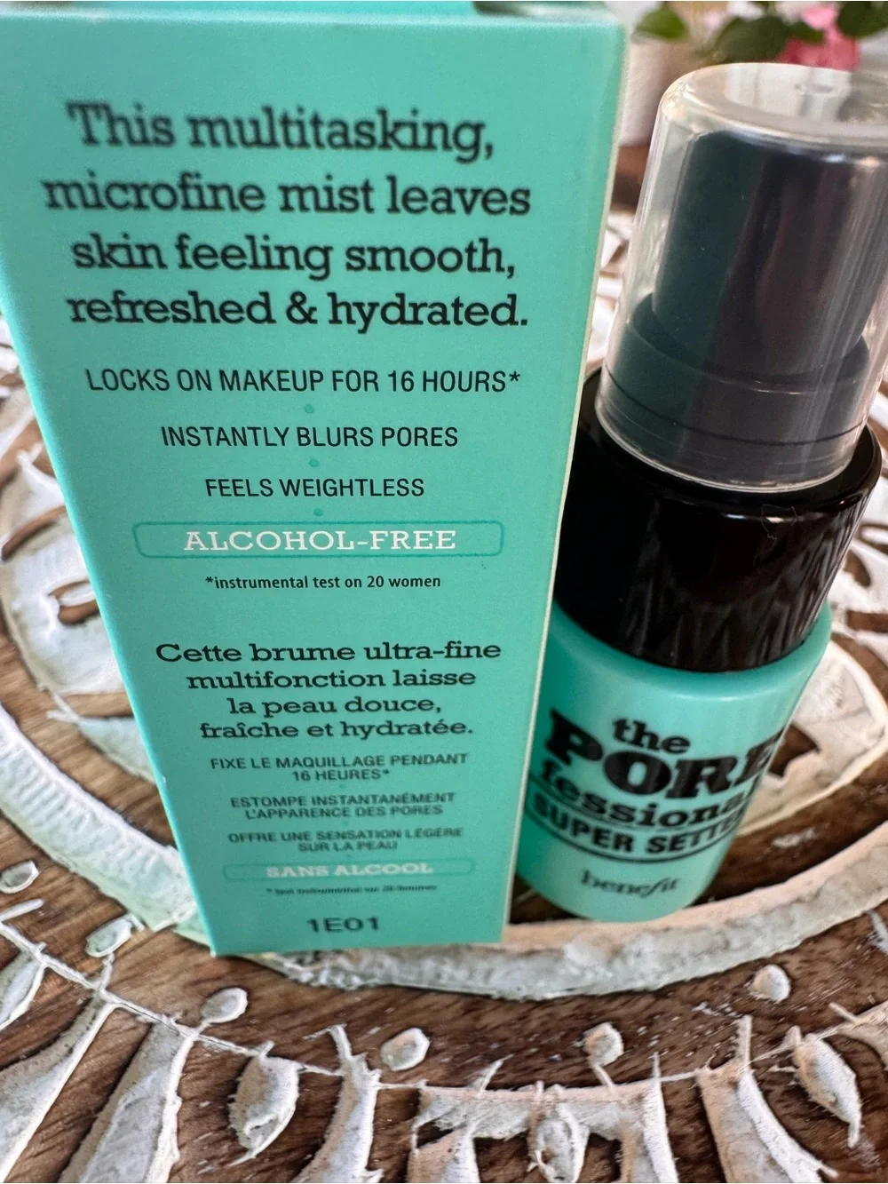 Benefit The POREfessional Setter Long-Lasting Makeup Setting Spray - 15ml/0.5 oz